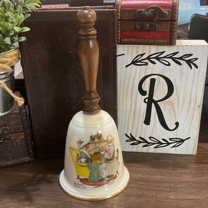 Norman Rockwell Collectible Porcelain Gorham Bell Love’s Harmony 1978